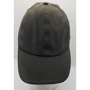 Lululemon Hat Black Strapback Run Stop‎ Sun Baseball Cap Lightweight